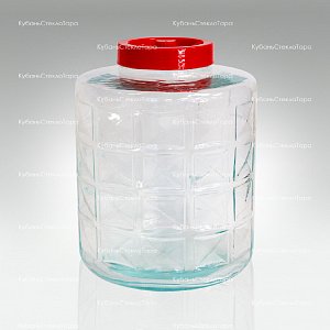 Бутыль (банка) стеклянный GL-70/22 л оптом и по оптовым ценам в Ставрополе