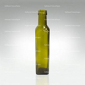 Бутылка 0,250  (31,5)"MARASCA" оливковая стекло оптом и по оптовым ценам в Ставрополе