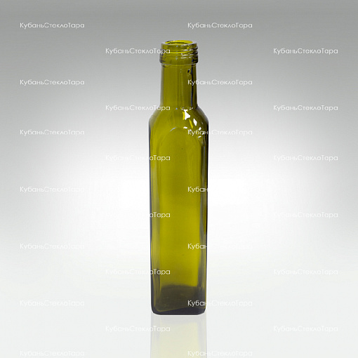 Бутылка 0,250  (31,5)"MARASCA" оливковая стекло оптом и по оптовым ценам в Ставрополе