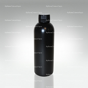 Флакон 0,200 л пластик черный (Din 24/410) оптом и по оптовым ценам в Ставрополе