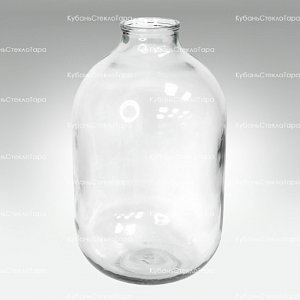 Бутыль 15,0 л (110) прозрачный стеклянный с крышкой оптом и по оптовым ценам в Ставрополе