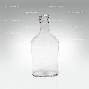 Бутылка 0,250 л "Фляжка"  (28) стекло оптом и по оптовым ценам в Ставрополе