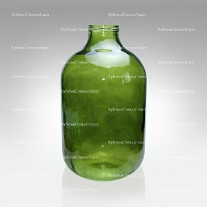Бутыль 10 ТВИСТ (82) (зеленый) стеклянный оптом и по оптовым ценам в Ставрополе