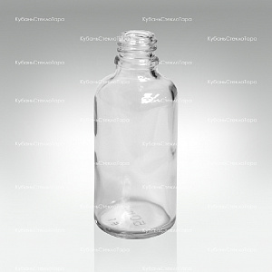 Флакон для капель 0,050 л (18) прозрачное стекло оптом и по оптовым ценам в Ставрополе