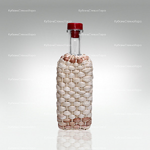 Бутылка 0,500 л. «Хуторок» (Оплетенная) стекло оптом и по оптовым ценам в Ставрополе