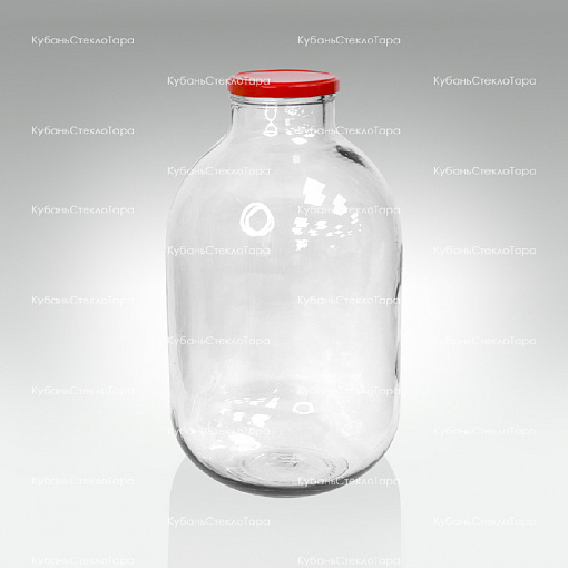 Бутыль 10 ТВИСТ (100) (прозрачный) стеклянный с крышкой оптом и по оптовым ценам в Ставрополе