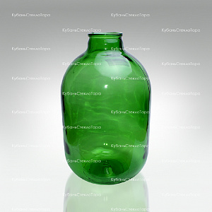 Бутыль СКО 10л (зеленый) стеклянный оптом и по оптовым ценам в Ставрополе