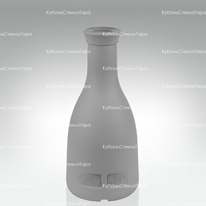Бутылка 0,200-BELL (19*21) стекло серая матовая оптом и по оптовым ценам в Ставрополе